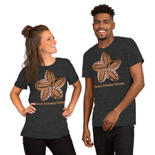 Load image into Gallery viewer, Unisex t-shirt Brown Flower