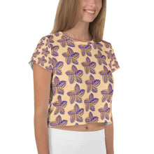 Load image into Gallery viewer, All-Over Print Crop Tee
