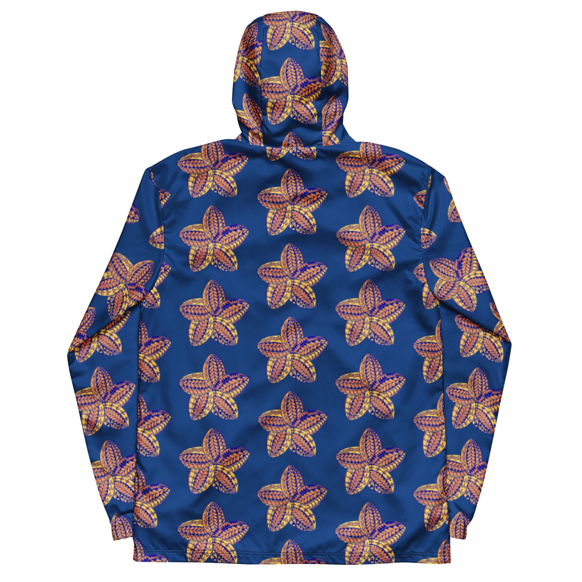 Men’s windbreaker Samoan Flower Peach