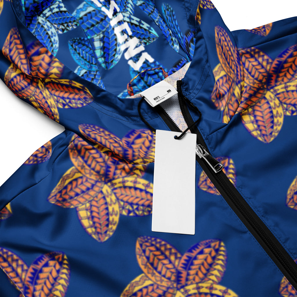 Men’s windbreaker Samoan Flower Peach